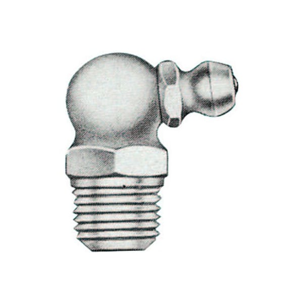 Ors Nasco Alemite Hydraulic Fittings, Elbow - 90, 27/32 in, Male/Male, 1/8 in PTF - 1613-B - main